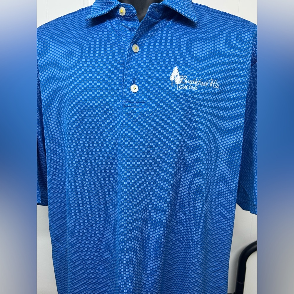 FOOTJOY mens size Xl blue golf polo